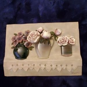 Ceramic wall art